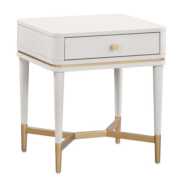 Julieta Cream Nightstand Model: TOV-B54257
