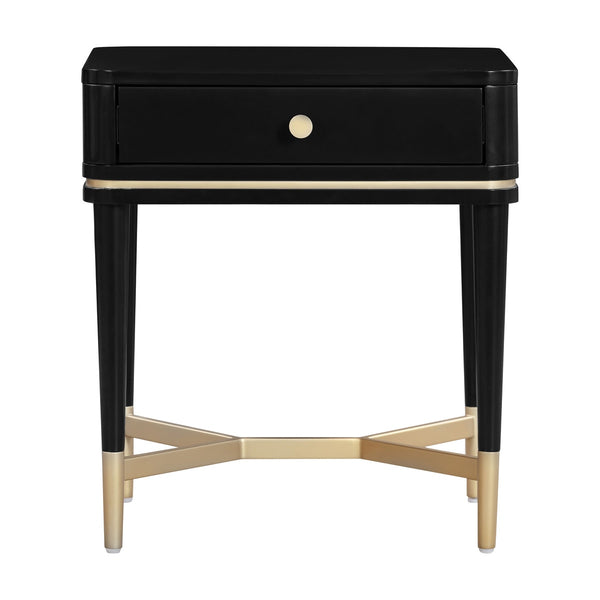 Julieta Black Nightstand Model: TOV-B54258