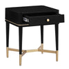 Julieta Black Nightstand Model: TOV-B54258