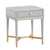 Julieta Grey Nightstand Model: TOV-B54259