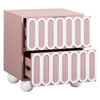Tori Motif Mauve Nightstand Model: TOV-B54320