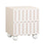 Tori Motif Taupe Nightstand Model: TOV-B54321
