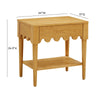 Oodle Natural Ash Nightstand Model: TOV-B54325