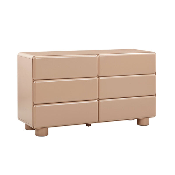Tammy Taupe 6-Drawer Dresser Model: TOV-B54339