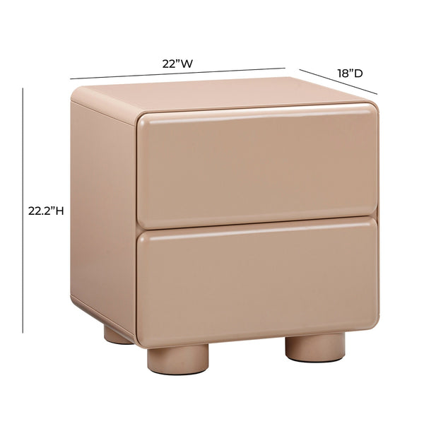 Tammy Taupe Nightstand Model: TOV-B54340