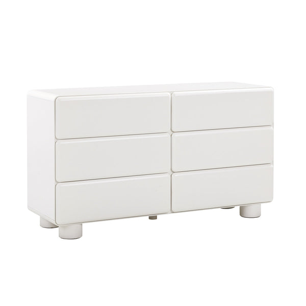 Tammy White 6-Drawer Dresser Model: TOV-B54341