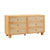 Grappa Natural Wood & Rattan Wavy Dresser Model: TOV-B54345
