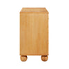 Grappa Natural Wood & Rattan Wavy Dresser Model: TOV-B54345