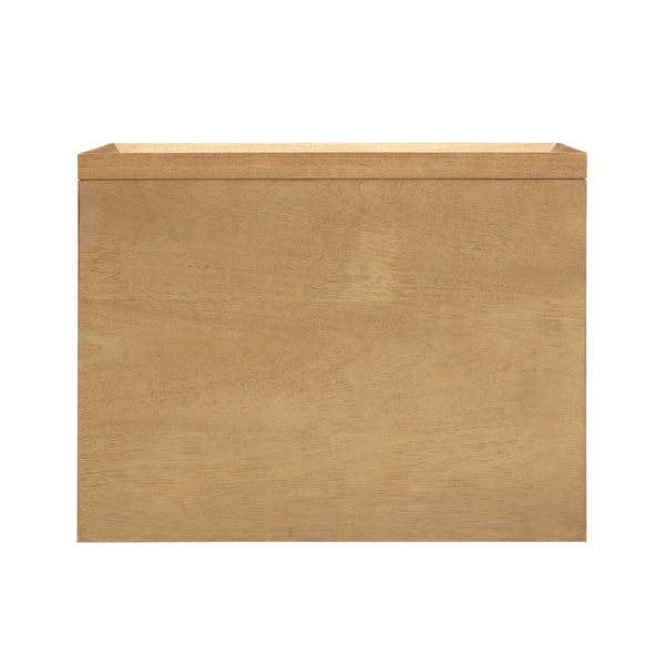 Miles Natural Wood 2-Drawer Nightstand Model: TOV-B54348