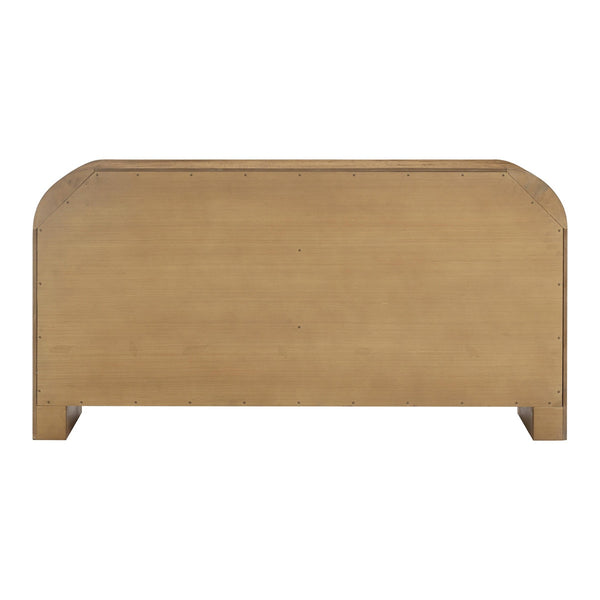 Hump 6 Drawer Natural Dresser Model: TOV-B54398