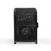 Tina Black Rattan Nightstand Model: TOV-B54406