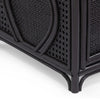 Tina Black Rattan Nightstand Model: TOV-B54406