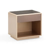 Martha Taupe Mirrored Nightstand Model: TOV-B54440