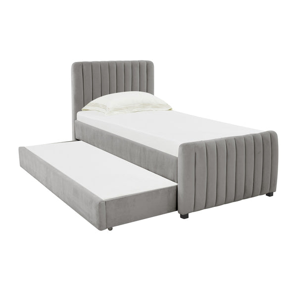 Angela Grey Trundle in Twin Model: TOV-B68377