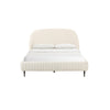 Denise Cream Boucle Bed in Queen Model: TOV-B68690