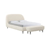 Denise Cream Boucle Bed in Queen Model: TOV-B68690