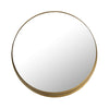 Rella Brass 23" Round Wall Mirror Model: TOV-C18215