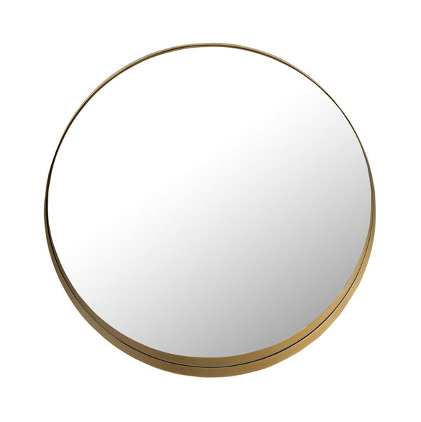 Rella Brass 23" Round Wall Mirror Model: TOV-C18215