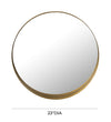 Rella Brass 23" Round Wall Mirror Model: TOV-C18215