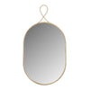 Ravina Braided Brass Oval Wall Mirror Model: TOV-C18655