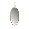 Ravina Braided Brass Oval Wall Mirror Model: TOV-C18655
