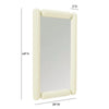 Cozzi Cream Wall Mirror Model: TOV-C18695