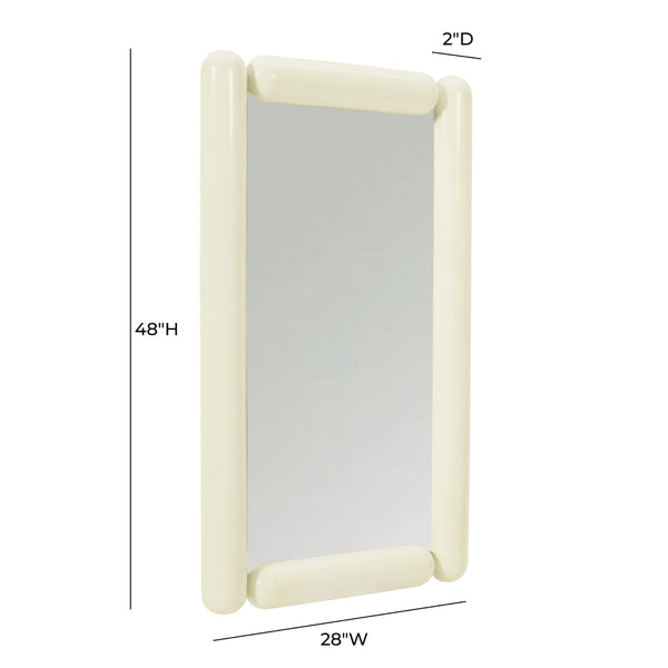 Cozzi Cream Wall Mirror Model: TOV-C18695