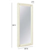 Cozzi Cream Large Floor Mirror Model: TOV-C18697