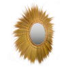Mettu Natural Grass Round Wall Mirror Model: TOV-C21004