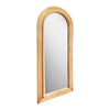 Tanya Natural Rattan 70" Floor Mirror Model: TOV-C54314