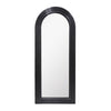 Tanya Black Rattan 70" Floor Mirror Model: TOV-C54315