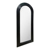 Tanya Black Rattan 70" Floor Mirror Model: TOV-C54315