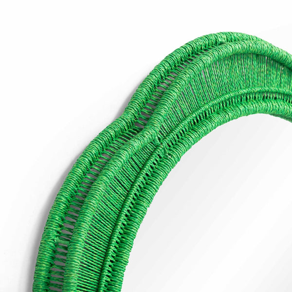 Zeva Green Wall Mirror Model: TOV-C54418