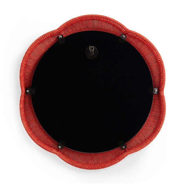 Zeva Red Wall Mirror Model: TOV-C54419