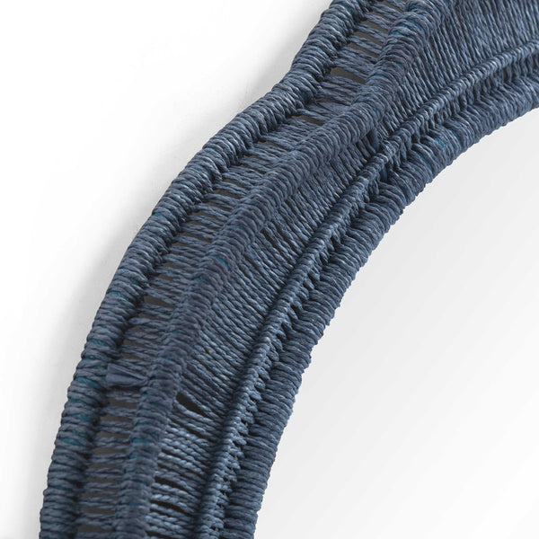 Zeva Blue Wall Mirror Model: TOV-C54420