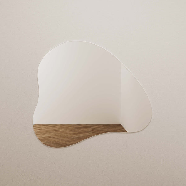 Phoebe LED Teardrop Wall Mirror Model: TOV-C68791