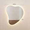 Phoebe LED Teardrop Wall Mirror Model: TOV-C68791