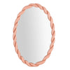 Agnes Mauve Oval Mirror Model: TOV-C68814