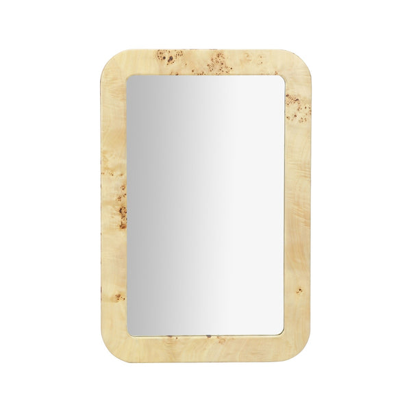 Tessa Natural Burl Wall Mirror Model: TOV-C69155