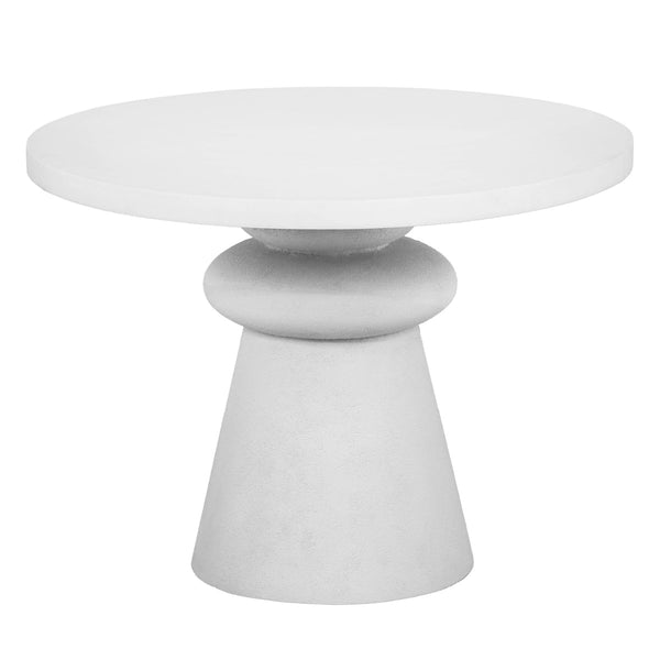 Lupita White 42" Round Dinette Table Model: TOV-D18432