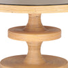 Apollonia Natural Rattan 51" Round Dining Table Model: TOV-D21021