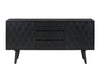 Valentina Black Acacia 59" Buffet Model: TOV-D44013