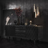 Valentina Black Acacia 59" Buffet Model: TOV-D44013