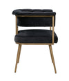 Astrid Grey Velvet Chair Model: TOV-D44022