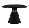 Rishi Black Rope Oval Table Model: TOV-D44047