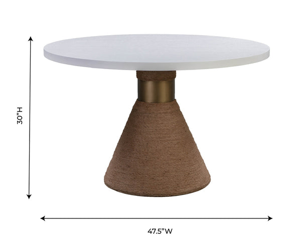 Rishi Natural Rope Round Table Model: TOV-D44050