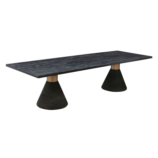 Rishi Black Rope Rectangular Table Model: TOV-D44153