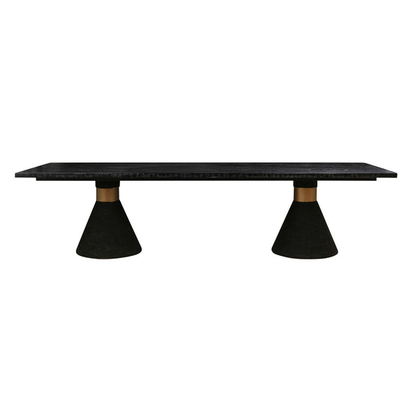 Rishi Black Rope Rectangular Table Model: TOV-D44153