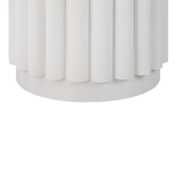 Kali White 55" Round Dining Table Model: TOV-D44174