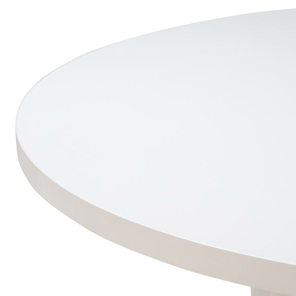 Kali White 55" Round Dining Table Model: TOV-D44174
